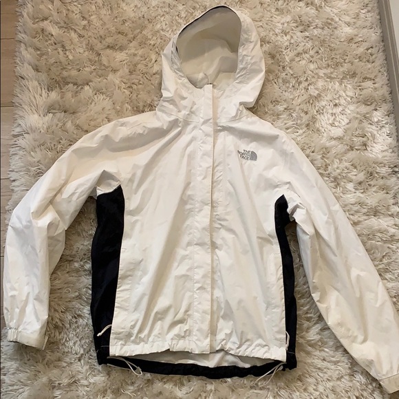 North Face white rain jacket - Picture 2 of 8